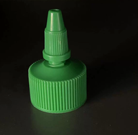 Tapa de Botella de Plástico 24/410 28/410 con Boquilla Larga, Tapa de Rosca para Botella de Plástico, Tapa de Color Personalizado