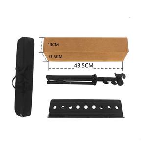 LISI Pupitre professionnel en tôle pour la <span class=keywords><strong>musique</strong></span> <span class=keywords><strong>chevalet</strong></span> pliant réglable pour la performance instrumentale. - Product Image 5