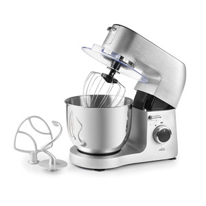 Impastatrice planetaria Lacor con ciotola in acciaio inox da 5 litri, frusta e gancio impastatore per impastare e mescolare - Product Image 1