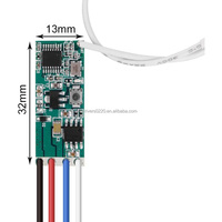 Commutateur de module de contrôleur avant et arrière d'entraînement de moteur à courant continu 12V contrôleurs sans fil RF 433MHz moteur de tige de poussée électrique à distance