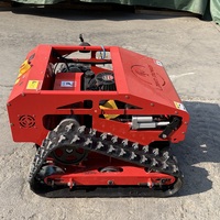 2026 Nieuwe Elektrische DIY 550 800 1000 1200 Fabrieksdirecte levering op afstand bestuurbare rupsrobot grasmaaier CE EPA EURO5 Aanbieding