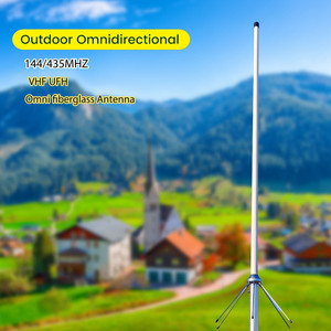 UV-Funkantenne 144/435 MHz Dualband VHF/UHF Omnidirektionale Vertikale Glasfaser-Stationsantenne Diamond 300x für <span class=keywords><strong>Outdoor</strong></span>-Repeater und Walkie-Talkies - Product Image 2