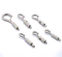 Big Spring Hooks Gripper Cable avec Unique Question Hook Metal & Metal Products