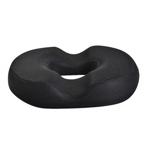 Coussin de siège orthopédique en mousse à mémoire de forme <span class=keywords><strong>PureLife</strong></span>, grand et rectangulaire, technique tricotée, amovible et lavable, pour avion, hommes et femmes - Product Image 2