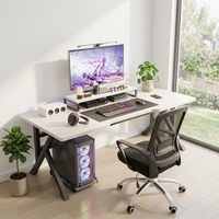 Bureau de jeu moderne en forme de K pour la maison, le bureau ou un cybercafé