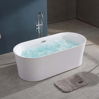 Bañera de Hidromasaje Gurgle Whirlpool, Moderna, para Uso en Interiores, con Burbujas de Aire y Función de Jacuzzi