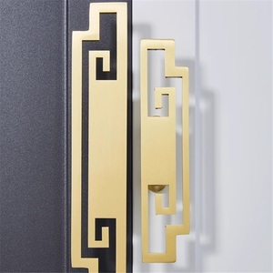 New Modern Zinc Alloy Durable Round Furniture Handles and <b>Knobs</b> for Cabinets Wardrobes Drawers - Product Image 3