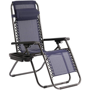 Backrest Foldable Modern Metal Beach Office <b>Outdoor</b> Leisure Adjustable Portable Recliner <b>Chair</b> for Bedroom School Workshop - Product Image 1