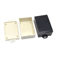 Iot Internet boîtier électronique en plastique Abs Pcb avec fixation murale Ak-w-06 122x84x24mm