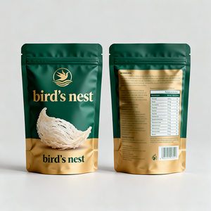 Sacchetti Personalizzati per Alimenti con Chiusura Termica, Buste Impermeabili Doypack per <span class=keywords><strong>Nido</strong></span> di Uccelli - Product Image 4