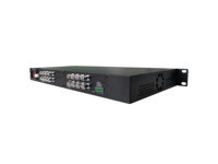 Convertisseur vidéo fibre optique coaxial HDCVI/TVI/AHD 16 canaux sans perte avec données