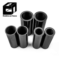 Tubes de grand diamètre 60 mm 100 mm 180 mm 200 mm 220 mm 250 mm Tube en fibre de carbone de grand diamètre personnalisé