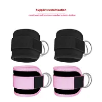 Sangle de cheville premium pour machine à câble, taille unique, rembourrage pour exercices du bas du corps, extension des jambes, abducteurs de la hanche, modèle 7790