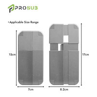 Moule universel de sublimation 3D Prosub pour coques de téléphone tous modèles, gabarit de machine de transfert thermique sous vide pour production en série