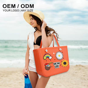 비치 풀 보트 스포츠 용 EVA 토트 백-다목적 오픈 클로저 패션 색조 버튼 - Product Image 6