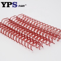 Anneaux métalliques YPS de différentes couleurs, double boucle, pas de 3:1/2:1, 3/4 pouces, compatibles avec les cahiers A5/A4, fournitures de bureau et scolaires