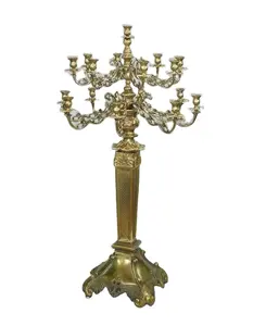 Candelabre de luxe royal français à 17 lumières, centre de table, design moderne, candelabre sur pied, fait à la main, personnalisé, en gros - Product Image 1