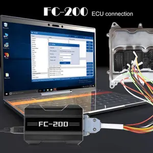 Herramienta de programación ECU para coche y motocicleta, alto rendimiento, FC200