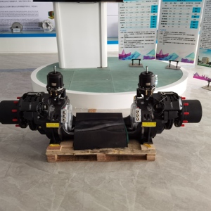 มอเตอร์แม่เหล็กซิงโครนัสคุณภาพระดับ OEM ใหม่เอี่ยม พร้อมล้อข้างคู่ PMSM ระบบดิสก์เบรกแบบลม รับประกัน 3 ปี สำหรับรถบัสขนาด 8-10 เมตร - Product Image 4