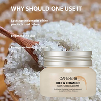 Crème hydratante de visage de céramide de riz de soins de la peau de la Malaisie coréenne pour la peau rougeoyante