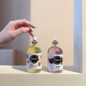 Vente en gros de marques de parfums pour femmes de 100ml Parfum durable de fruits frais naturels Raisin Miel Pêche sous forme liquide - Product Image 3