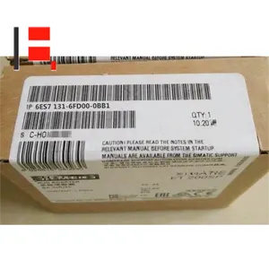 Hot Selling Normal Form Empfehlung 6 ES71316FD010BB1 ET-200SP 6ES7131-6FD01-0BB1 PLC