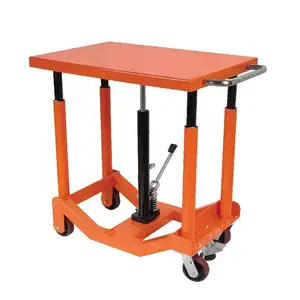 Manual Table Truck Hydraulic Table Lift Jack Furniture Table Lift