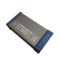 Alimentation à découpage monophasée étanche pour extérieur AC 187-262V vers DC 12V 300W avec protection contre les surcharges pour LED