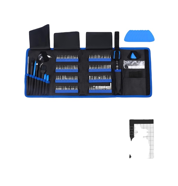 New 88 In1 Screwdriver Set Steel Handle DIY Precision Repair Tools for Electronics Smartphone Computer and Tablet Kits
