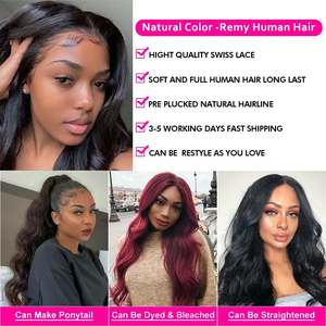 Parrucca 13x4 HD Lace Front in Capelli Umani Indiani Grezzi, 100% Non Lavorati, per Boutique di Bellezza Professionali - Product Image 6