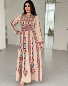 Vestido musulmán tradicional de moda, estampado, estilo Oriente Medio, nuevo y popular, ropa musulmana de última moda. - Product Image 1