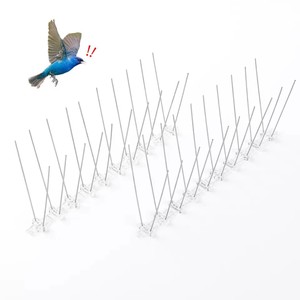Piques anti-oiseaux en acier inoxydable en forme de V Meida - Product Image 3
