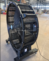 Moteur BLDC 1200 mm 48 pouces, ventilateur à tambour industriel à entraînement direct, robuste, pour entrepôts, ateliers, garages