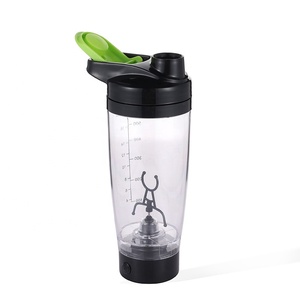 Bình Lắc Trống Protein Điện Sạc USB Tự Động Bằng Nhựa Tritan Chống Rò Rỉ Nắp Lật Bình Thể Thao - Product Image 4