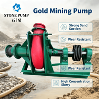 4-Zoll-6-Zoll-Eisen-Schlammpumpe für den Goldabbau, hocheffiziente Sandsaugpumpe zur Goldgewinnung aus Flussgrusel
