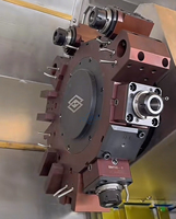 Tour CNC personnalisé Tournage Fraisage Service TCK50 TCK56 Axe horizontal à lit incliné Prix bon marché Lit incliné Tour CNC Axe C