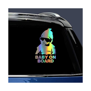 Calcomanías de vinilo impermeables <span class=keywords><strong>personalizadas</strong></span> para ventana de coche para bebé <span class=keywords><strong>a</strong></span> <span class=keywords><strong>bordo</strong></span>, calcomanías para parachoques de coche con 1 <span class=keywords><strong>a</strong></span>ño de garantí<span class=keywords><strong>a</strong></span>, diseño de letras <span class=keywords><strong>personalizadas</strong></span> - Product Image 1