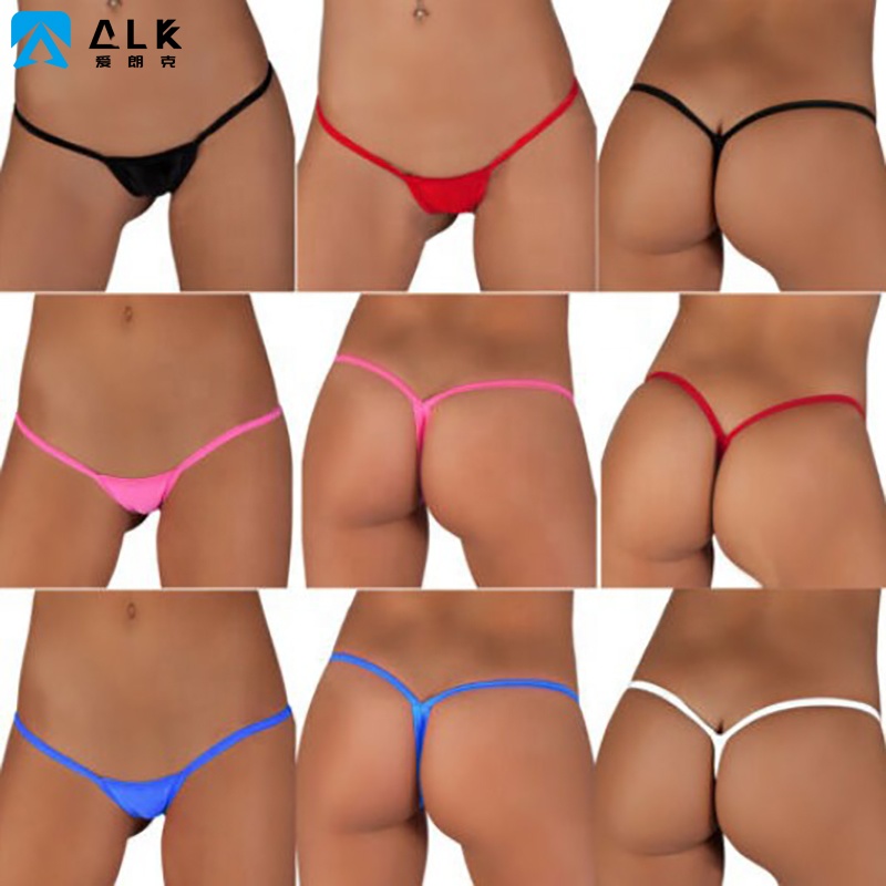 Wholesale Exotic Panties for Woman Tripper Clubwear Y-thong Women Sexy Thong Panties and G Strings Adults Picture Plain Dyed