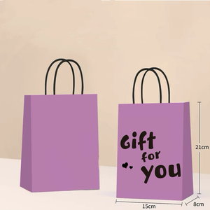 Bolsa de Regalo de Papel Kraft <span class=keywords><strong>Naranja</strong></span> Festiva para Empacar Dulces de Halloween, Ecológica, Biodegradable, Reciclable, Personalizable, Recuerdo de <span class=keywords><strong>Fiesta</strong></span> - Product Image 2