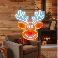 Lumières décoratives suspendues à alimentation USB de la série Noël néon
