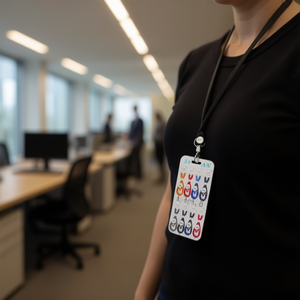 Laccetto da collo Ilan 45 cm con targhetta identificativa personalizzata Nuria - Product Image 2