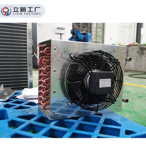 Lixin Factory Custom Air Handling Unit Copper Tube Fin Cooler Water Refrigerant Floor Standing Plant Use - Product Image 2