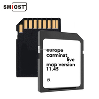 SMIOST para Tom Navigator para Micro Navegación Tarjeta Sd Mapa Gps para Renault Live 11,45 Europe Escape Kangoo