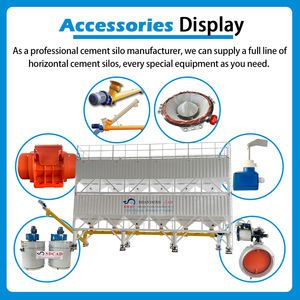 Silo à ciment horizontal entièrement automatique avec déchargeur <span class=keywords><strong>de</strong></span> sacs <span class=keywords><strong>de</strong></span> 1 tonne, écologique, à profil bas, pour le stockage <span class=keywords><strong>de</strong></span> matériaux en vrac - Product Image 6