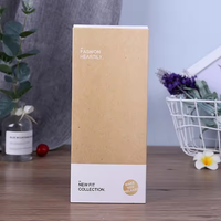 Boîte à tiroirs en papier personnalisable Boîte cadeau de rangement avec emballage coulissant Revêtement UV de gaufrage par stratification mate pour une finition de qualité supérieure