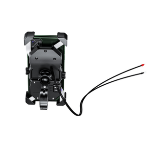 Motosiklet telefon tutucu 15W kablosuz şarj USB hızlı şarj braketi bisiklet akıllı telefon standı - Product Image 3
