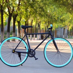 Bicicleta Gótica de Piñón Fijo de 26 Pulgadas con Cuadro de Aleación de Aluminio, Cuadro Rígido, Estilo Estudiantil Unisex, Calidad de Exportación - Product Image 5