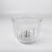 Huishoudelijke voedselhakselaar, babyvoedselprocessor, voedselveilige beker, roestvrijstalen messen, draagbare babypuree-maker voor groenten & vlees