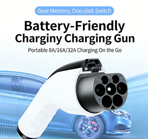 Nouveau chargeur EV portable Type 2/GBT, <span class=keywords><strong>prix</strong></span> d'usine, courant réglable 16A/32A, WiFi/ pour voitures chinoises - Product Image 3