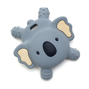 Venta al por mayor de productos de juguete de silicona para bebés de grado alimenticio de silicona masticar juguetes de dentición para bebés de animales mordedores para bebés Bpa libre de estilo de dibujos animados <span class=keywords><strong>Set</strong></span> - Product Image 6
